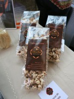 Pipocas de chocolate